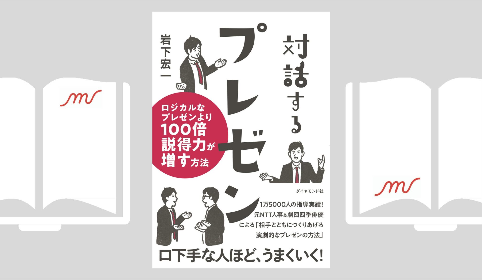 『対話するプレゼン ロジカルなプレゼンより100倍説得力が増す方法』岩下 宏一