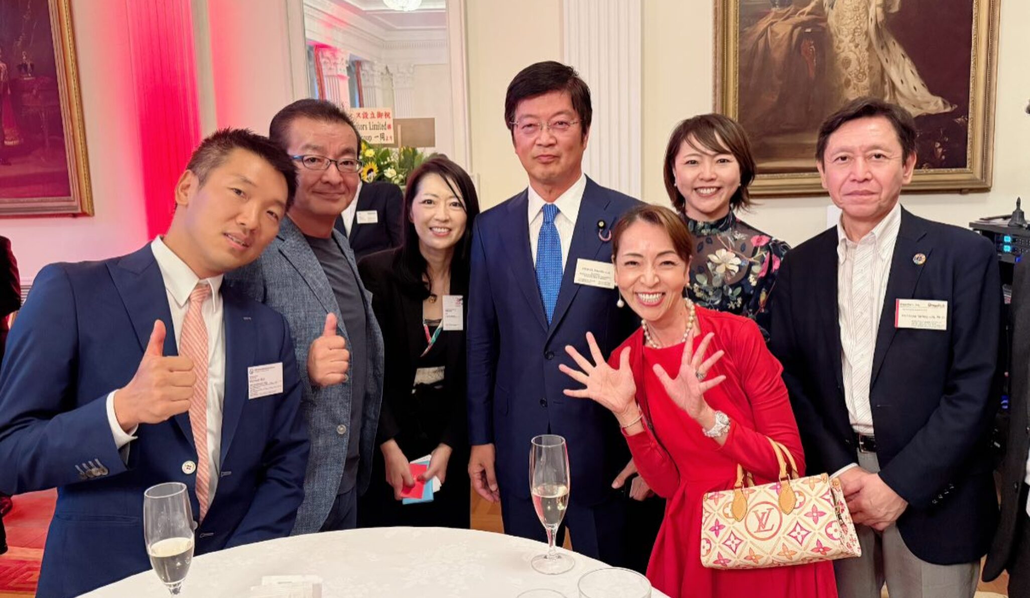 駐日英国大使館デビュー✨純ちゃん、本当におめでとう！